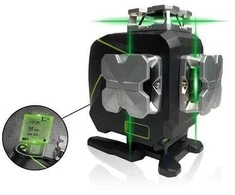 Elma Instruments „Elma lazerinis x360-4“ su 4 x 360 žaliomis linijomis geresniam matomumui