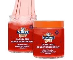 Elmer's Paruoštas SLIME užsukamame raudoname inde 236 ml - 2162069