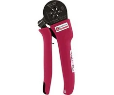 ELPRESS užspaudimo replės PEB0116H, skirtos vamzdžių užspaudimui, pasižymi dideliu darbiniu diapazonu – 0,14–16,0 mm², su šešiakampe užspaudimo geometrija.