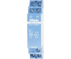 Eltako 136 nuolatinės srovės impulsinis jungiklis ES12-110, 1 normaliai atidarytas + 1 normaliai uždarytas 16 A ES12-110 8–230 V/UC arba 230 V 1 normaliai atidarytas / 1 normaliai uždarytas 16 (21110002)