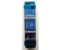 Eltako R12-100-12V - Perjungimo relė - 1 normaliai atviras kontaktas 12V AC (22100011)