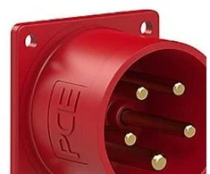 Elteco PCE CEE ap1 kištukas su flanšu 5P 32A 400V
