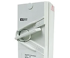 ELTECO EF20-3N-M25 apsauginis jungiklis 20A 3P+N IP66, pilkas