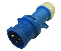 Elworks As Cee kištukas 16/250 V IP44, mėlynas