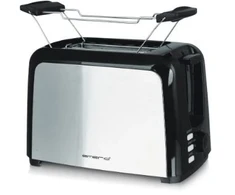 Skrudintuvas Triton Emerio TO-123924 toster 7 2 kaw. 750 W Juodas, Nerūdijantis plienas