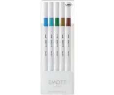 Staedtler Emott fineliner 5 stk ass. Lille bord stander sæt 4
