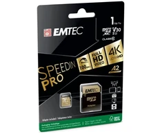 Atminties kortelė Emtec ECMSDM1TXC10SP, 1000 GB, „Micro SDXC“, 10 klasė, UHS-I, 100 MB/s, 100 MB/s