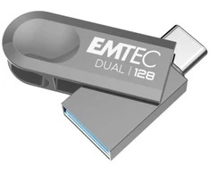 USB atmintinė Emtec Emtec USB3.2 Type-C Dual D280 128GB
