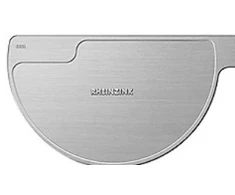 Endebund kairė pusapvalė 280 mm. RHEINZINK CLASSIC valcuotas blizgus