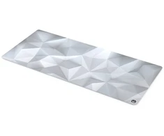 ENDORFY Crystal Onyx Baltas XL Pelės kilimėlis žaidimams Juodas, Baltas