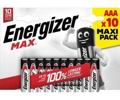 Energizer Max AAA / E92 (10 vnt. blisterinėje pakuotėje)