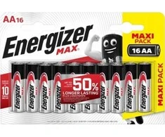 Energizer 16x Bateria Energizer MAX AA LR6 /16 eco kaina 16szt.