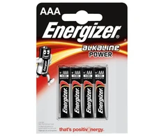Energizer 4x Classic AAA 1.5V LR03, Vienkartinės baterijos, AAA, Šarminės, 1.5 V, 4 vnt., Juoda, Sidabras