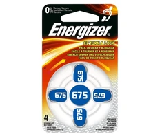 Energizer 7638900349252, Vienkartinės baterijos, Cinko-oro, 4 vnt., Lizdinė pakuotė