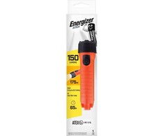 Energizer ATEX 2D, Hand prožektorius, Juodas, Oranžinis, Mygtukai, 1 m, IP67, -20 - 40 °C
