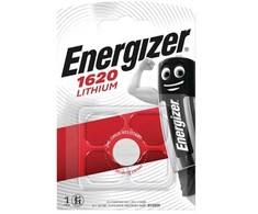 Energizer CR1620, Vienkartinė baterija, CR1620, Ličio, 3 V, 1 vnt.