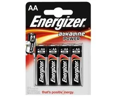 Energizer 4x Classic AA 1.5V LR6, Vienkartinės baterijos, AA, Šarminės, 1.5 V, 4 vnt., Juoda, Sidabras