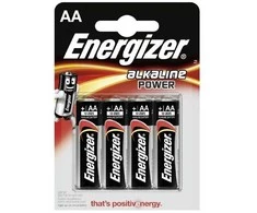Energizer 4x Classic AA 1.5V LR6, Vienkartinės baterijos, AA, Šarminės, 1.5 V, 4 vnt., Juoda, Sidabras