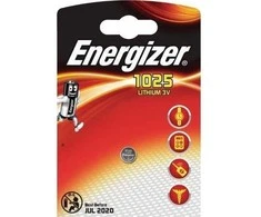 Energizer ENCR1025, vienkartinė baterija, CR1025, ličio, 3 V, 1 vnt., 30 mAh