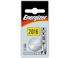 Energizer ENCR2016, Vienkartinė baterija, CR2016, Ličio, -1 V, 1 vnt., Sidabras