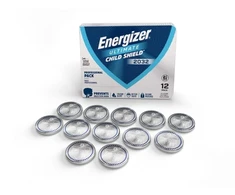 Energizer Mygtukinė baterija CR2032 3 V 12 vnt. 235 mAh Ličio Ultimate Child Shield E304617100 (E304617100)