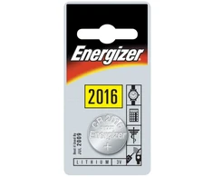 Energizer Ličio monetinė baterija CR2016 3V 90mAh, 2 vnt. pakuotė, skirta laikrodžiams ir nuotolinio valdymo pulteliams
