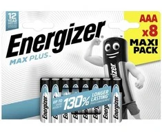 Baterija ALKALICZNA BAT-AAA-MAXPLUS*P8 1.5 V LR03 ENERGIZER