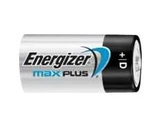 Energizer Max Plus, Vienkartinės baterijos, D, 2 vnt., Lizdinė pakuotė