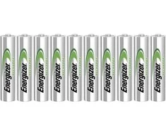 Energizer Power Plus AAA NiMH 700mAh įkraunamos baterijos, 10 vnt