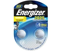 Energizer Ultimate Lithium 2025, Vienkartinės baterijos, CR2025, Ličio, 3 V, 2 vnt., Plienas