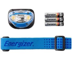 Energizer Vision, Žibintuvėlis su galvos juosta, Juoda, Mėlyna, Permatomas, 1 m, CE, LED, 2 lempos(-ių)