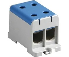 Ensto Dvigubas 1 poliaus laido gnybtas, 4 jungtys, mėlynas, 35-150 mm² varis/aliuminis, priveržimo momentas 20 Nm (35-95 mm²), 30 Nm (120-150 mm²)