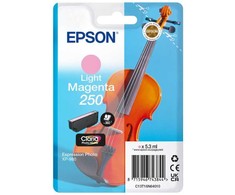 Tusz Epson 250 - 5.3 ml - spalva hellomagenta - original - opakowanie blistrowe - kartridż su tuszem - do P/N: C11CL95402
