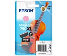 Tusz Epson 250XL - 10 ml - XL - jasny magenta - oryginalny - opakowanie blistrowe - Tintenpatrone - do P/N: C11CL95402