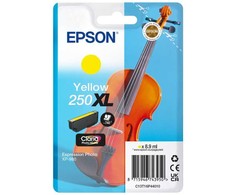 Tusz Epson 250XL - 8.9 ml - XL - geltona - original - opakowanie blistrowe - kartridż su tuszem - fur P/N: C11CL95402