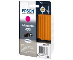 Epson 405 – 5,4 ml – rausvai raudona – originali – blisterinė pakuotė su RF/garsiniu signalu – rašalo kasetė – skirta „WorkForce WF-7310, 7830, 7835, 7840“, „WorkForce Pro WF-3820, 3825, 4820, 4825, 4830“