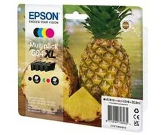 Tusz Epson Epson 604XL vienkartinė pakuotė – 4 ml – XL – geltona – originali – lizdinė pakuotė su RF / akustiniu pavojaus signalu – rašalo kasetė – skirta „Expression Home XP-2200“, „2205“, „3200“, „3205“, „4200“, „4205“, „WorkForce WF-2910“, „2930“, „2935“, „2950“