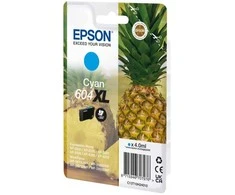 „Tusz Epson 604XL“ – 4 ml – žydra – originali – lizdinė pakuotė su RF / garsiniu signalu – rašalo kasetė – skirta „Expression Home XP-2200“, „2205“, „3200“, „3205“, „4200“, „4205“, „WorkForce WF-2910“, „2930“, „2935“, „2950“ spausdintuvams