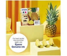 Tusz Epson Epson 604XL Multipack - 4 vnt. pakuotė - XL - juoda, geltona, žydra, rausvai raudona - originali - lizdinė pakuotė su RF / garsiniu signalu - rašalo kasetė - skirta Expression Home XP-2200, 2205, 3200, 3205, 4200, 4205, WorkForce WF-2910, 2930, 2935, 2950