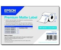 Epson Epson Premium Matte Label - Die-Cut Roll: 105mm x 210mm, 282 labels