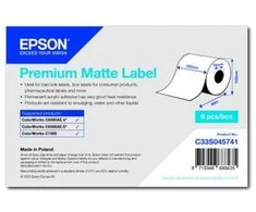 Epson Epson Premium Matte Label – ištisinis rulonas: 102 mm x 60 m