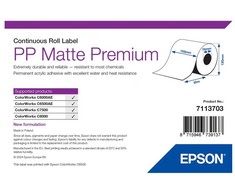 Epson PP MATTE LABEL PREMIUM/CONTINUOUS ROLL 105MM X 55M