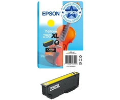 Epson 250XL rašalas - 8.9 ml - XL - geltona - originalus - pūslės pakuotė - kasetė su rašalu - P/N: C11CL95402