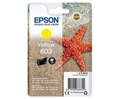 Epson 603 geltona rašalo kasetė, 130 puslapių, skirta XP-21xx/31xx/41xx, WF-28xx