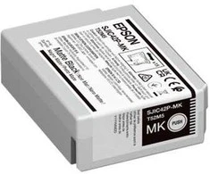 Epson SJIC42P-MK (C13T52M540) Rašalinė kasetė, Matinė juoda