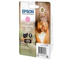 Epson 23 vnt. „Squirrel“ rašalo kasečių pakuotė šviesiai rausvai violetinė, 378 ml, „Claria Photo HD“ rašalas, standartinis našumas, šviesiai rausvai violetinė, pigmentinis rašalas, 4,8 ml, 1 vnt., 360 puslapių