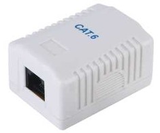 Adapteris AV Equip Equip 235213 gniazdko RJ-45 Baltas