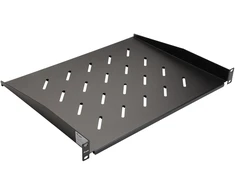 Equip 19'' Fiksuota lentyna serverių spintoms 35cm 1U juoda (328001)