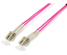 Equip Įranga Įranga LWL Patchkabel LC->LC 7,50 m Multimode Duplex OM4 rapsas Polybeutel