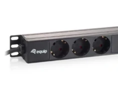 Equip Maitinimo juosta 10'' 1U, 3 prancūziškos jungtys, 250V, max 3500W (333302)